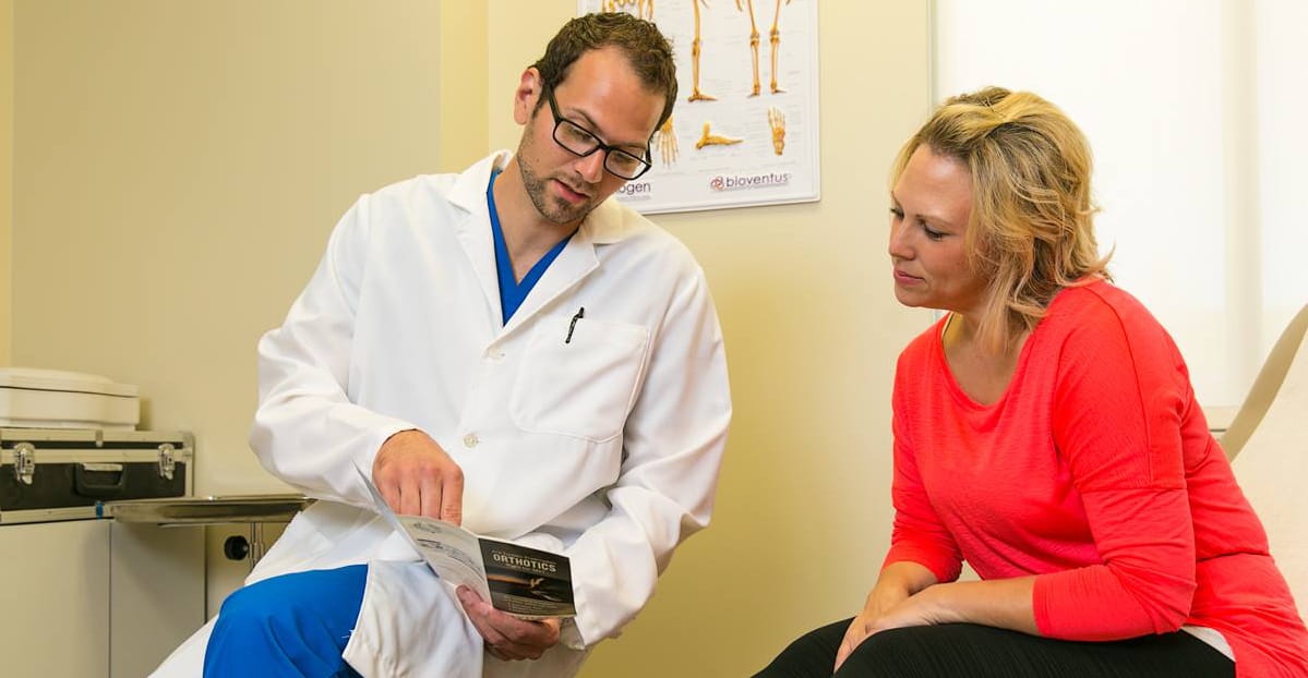 Patient information at Jayhawk Foot & Ankle Clinic
